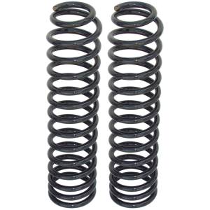 RockJock 4x4 Front Coil Springs 97-06 Wrangler TJ, JK 4 Door 4 Inch (JK 2 Door +1 Inch ) Pair - CE-9132FP