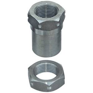 RockJock 4x4 Threaded Bung With Jam Nut 1 Inch-14 Left Hand Thread Set - CE-9113BL