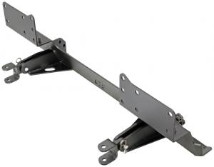 RockJock 4x4 - RockJock 4x4 Tow Bar Mounting Kit 18-Up Wrangler JL 20-Up Gladiator w/ Plastic Bumper Bolt-On Includes Mounting Plate Tow Bar Attaching Forks Hardware For Use w/ CE-9033F - CE-9033JLP - Image 1