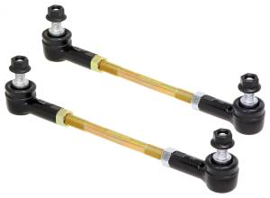 RockJock 4x4 Adjustable Sway Bar End Link Kit (8 1/2 Inch Long Rods w/ Sealed Rod Ends and Jam Nuts pair) - RJ-203004-101