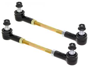 RockJock 4x4 Adjustable Sway Bar End Link Kit (6 1/2 Inch Long Rods w/ Sealed Rod Ends and Jam Nuts pair) - RJ-203003-101