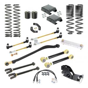 RockJock 4x4 Sport Edition Johnny Joint Suspension System for JT Gladiator w/ Gas V-6 3.5 Inch lift - RJ-JTG000-101