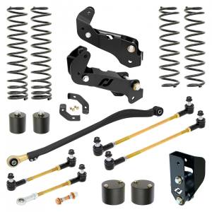 RockJock 4x4 Driver Lift Kit for JL Wrangler w/ Gas V-6 3.5 Inch lift - RJ-JLG000-103