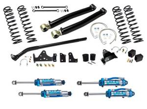 EVO MFG JK ENFORCER KIT 3&quot; W/ DRAGLINK FLIP STAGE 1, KING 2.5 RESERVOIR SHOCKS - EVO-230-35S1K