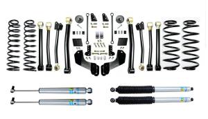 EVO Jeep Wrangler JL 3.5 Enforcer OVERLAND 4XE Lift Stage 4 with Bilstein Shocks - EVO-3014S4EBIL