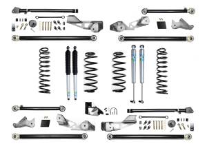 EVO MFG JLU 4.5&quot; JLU High Clearance Long Arm with Bilstein Shocks - EVO-3056BIL