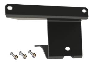 EVO Jeep Wrangler JL Body License Plate Relocate, Left Side Black - EVO-3119B